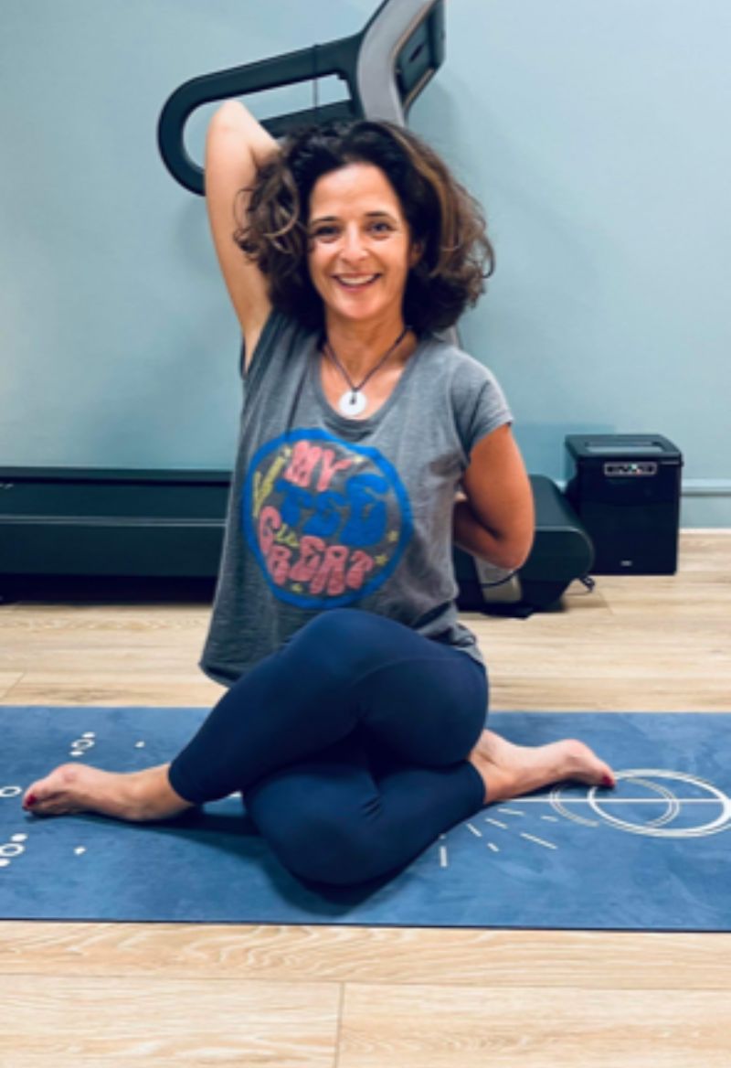 Catherine professeure de Yoga